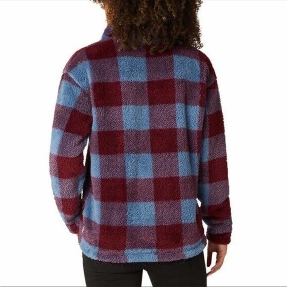 EDDIE Bauer Quest Plush Fleece 1/2-Zip - Print Size Small - Picture 2 of 13